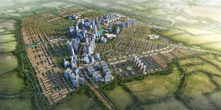 Future City master plan rendering
