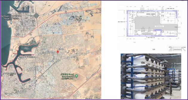 RO plant site in Ajman